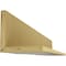 Ekena Millwork 2-Sided (L-beam) Hand Hewn Endurathane Faux Wood Ceiling Beam, Premium Aged, 10"W x 6"H  x 22'L BMHH2C0100X060X264ZD - alternate 6